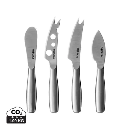 BOSKA Cheese Knife Set Mini Copenhagen - XD Connects promotional product, branded with your logo