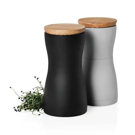 AdHoc Twin Salt and pepper mill set - XD Connects promotional product, branded with your logo