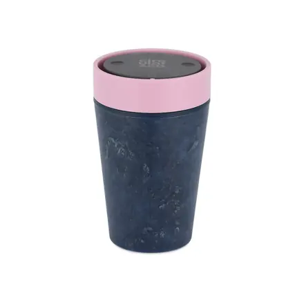 Recycled Fabric Cup 8oz Dusk Pink - branded promotional product