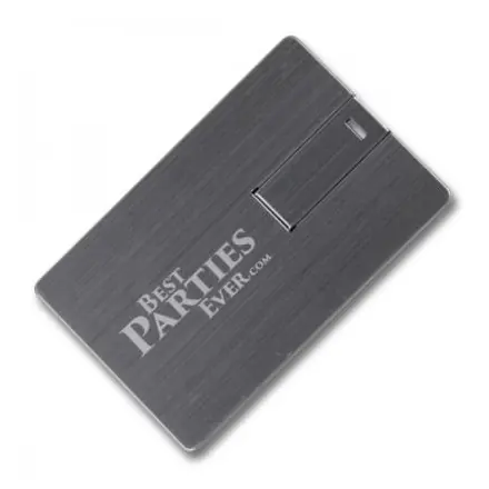 Promotional USB Cards - Metal - branded promotional product