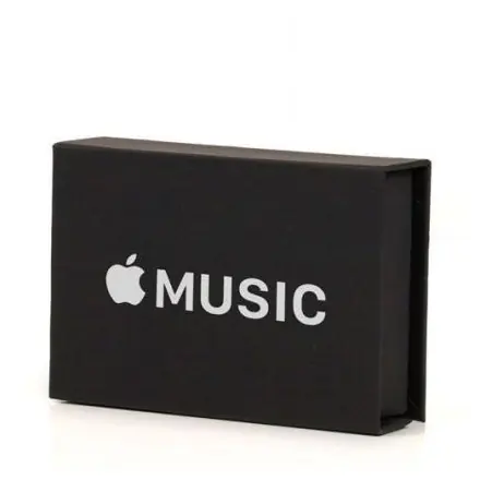 Black Flip Box - branded promotional product