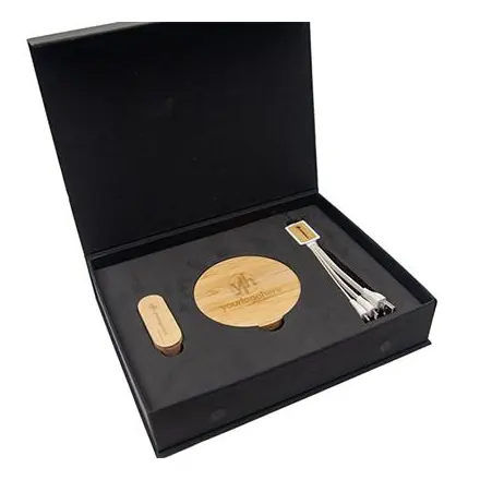 Wooden Slim XL Gift Set - branded promotional product