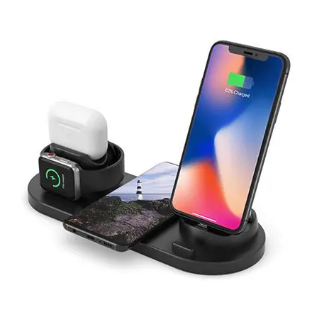6 in 1 Deluxe Charging Dock - branded promotional product