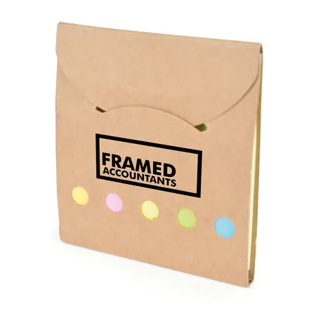 Dunmore Sticky Notes Set - Laltex promotional product, branded with your logo
