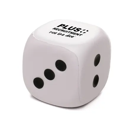 Stress Dice - Laltex promotional product, branded with your logo