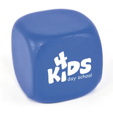 Cube Stress Toy - Laltex promotional product, branded with your logo