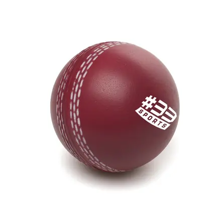 Cricket Ball Stress Toy - Laltex promotional product, branded with your logo