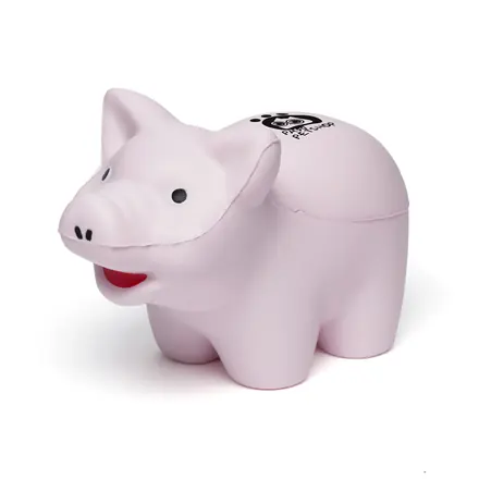 Stress Pig - Laltex promotional product, branded with your logo