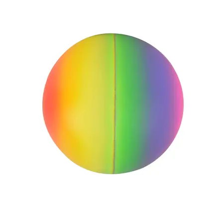 Rainbow Ball Shaped Stress Toy - branded promotional product