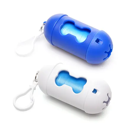 Recycled Waste Pooch Bag Dispenser - Laltex promotional product, branded with your logo