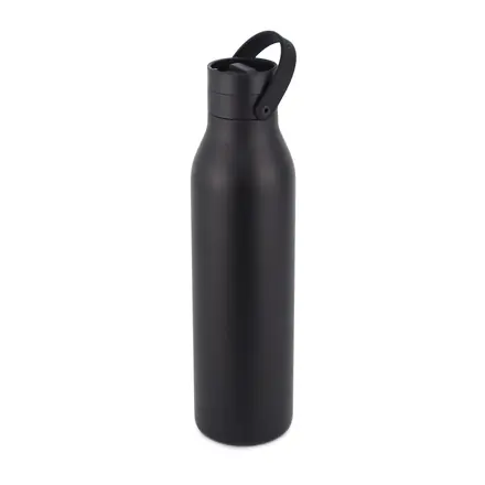 Stainless Steel Bottle 750ml Coated Ink Black - branded promotional product