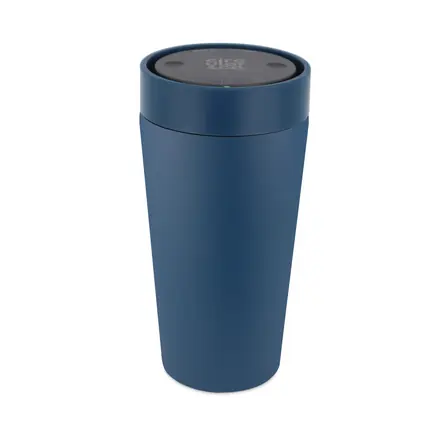 Stainless Steel Cup 12oz Coated Midnight Blue - branded promotional product