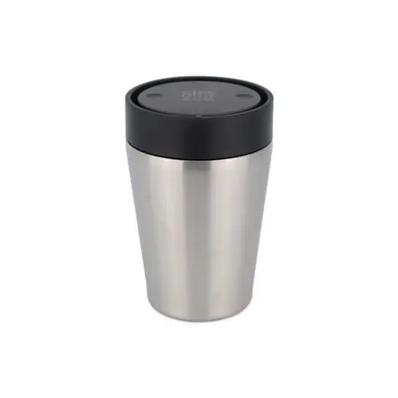 Stainless Steel Cup 8oz Uncoated / Ink Black - branded promotional product
