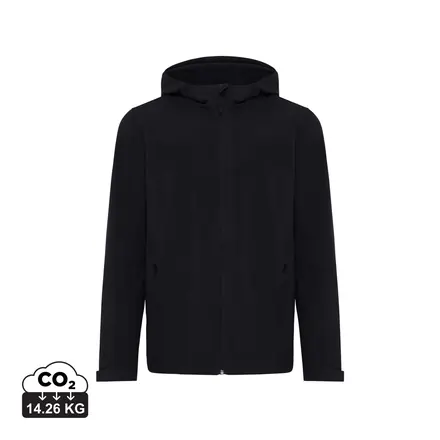 IQONIQ Makalu men recycled polyester soft shell jacket - XD Connects promotional product, branded with your logo