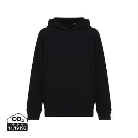 IQONIQ Yengo kids recycled cotton hoodie with sidepockets - XD Connects promotional product, branded with your logo