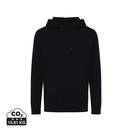 IQONIQ Rila lightweight recycled cotton hoodie - XD Connects promotional product, branded with your logo