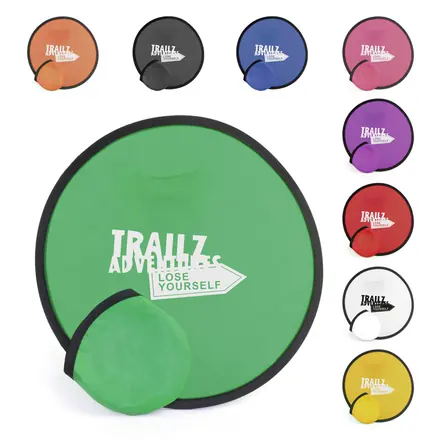 Foldable Frisbee - Laltex promotional product, branded with your logo