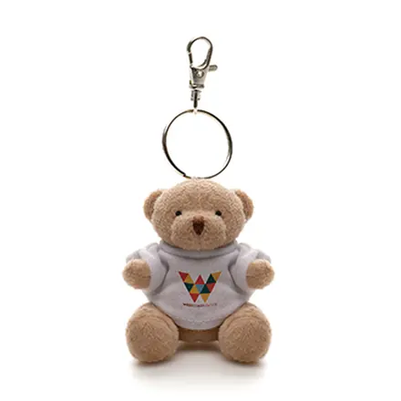 Teddy Keyring - T-shirt - Laltex promotional product, branded with your logo