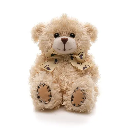 Small Patched Paw Teddy - Plain - Laltex promotional product, branded with your logo