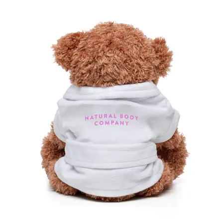 Medium Patched Paw Teddy - Dressing Gown - branded promotional product