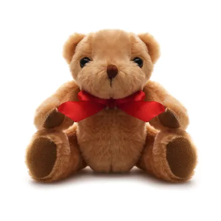 Medium Jointed Teddy - Plain - Laltex promotional product, branded with your logo