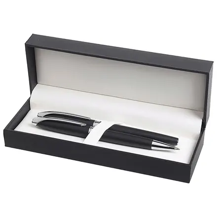 Elegance Ball Pen & Rollerball Set - Laltex promotional product, branded with your logo