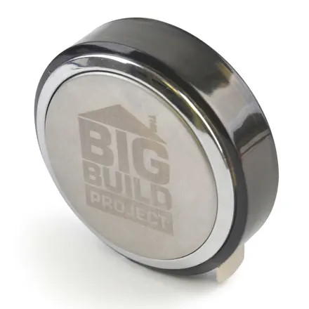 Discus Measuring Tape - branded promotional product
