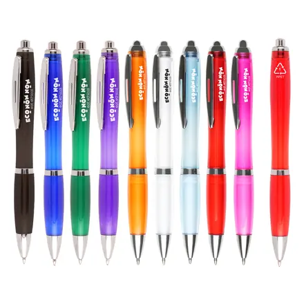 Shanghai RPET Plastic Ball Pen - Laltex promotional product, branded with your logo