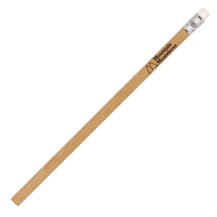 Kraft Paper Pencil - Laltex promotional product, branded with your logo