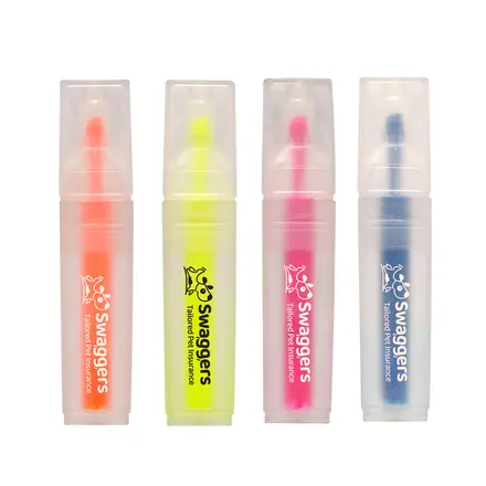 Frosty RPET Highlighter - Laltex promotional product, branded with your logo