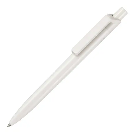 Bio-Insider Ball Pen - Solid White - Laltex promotional product, branded with your logo