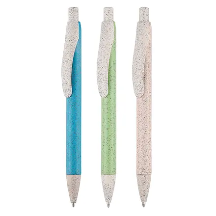 Aster Wheat Pen - Laltex promotional product, branded with your logo