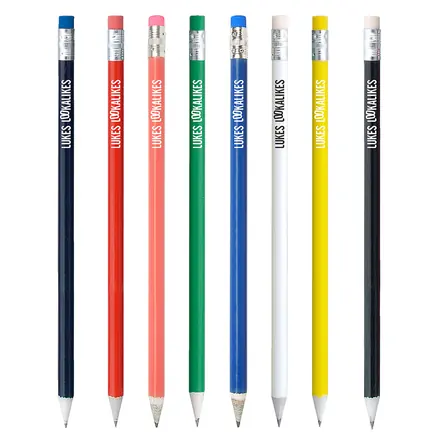 Recycled Newspaper Pencil - Laltex promotional product, branded with your logo