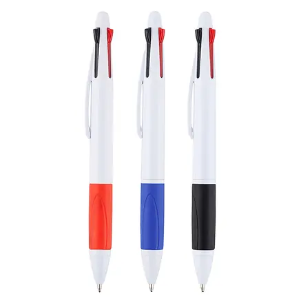 Quad 4 Colour Pen - Laltex promotional product, branded with your logo