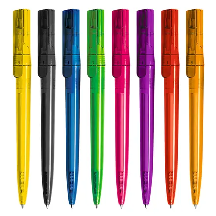 Surfer PET Ball Pen (Trans) - Laltex promotional product, branded with your logo