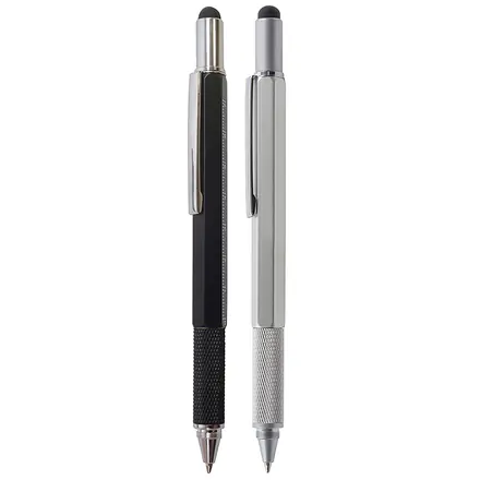 Systemo 6 in 1 Ball Pen - Laltex promotional product, branded with your logo