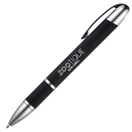 Stratos Soft Feel Ball Pen - Laltex promotional product, branded with your logo