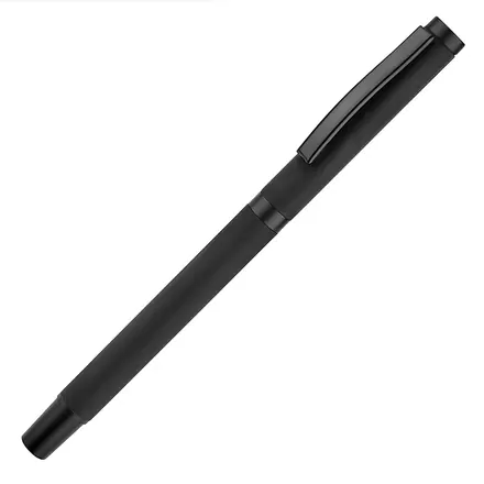 Travis Noir Roller Ball Pen - Laltex promotional product, branded with your logo