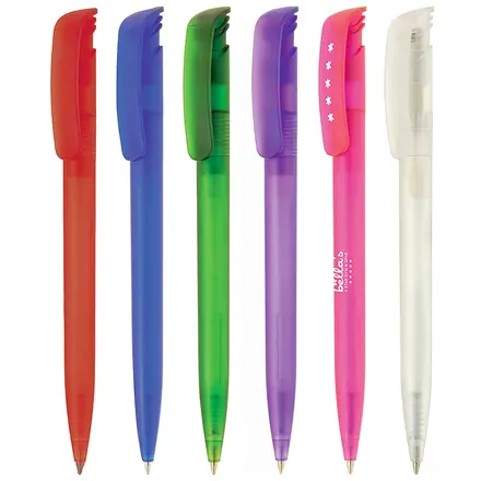 Koda Frost Ball Pen - Laltex promotional product, branded with your logo