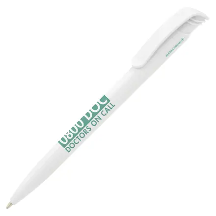 Koda Antibicrobial Ball Pen - Laltex promotional product, branded with your logo