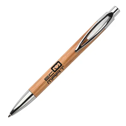 Goa Bamboo Ball Pen - Laltex promotional product, branded with your logo