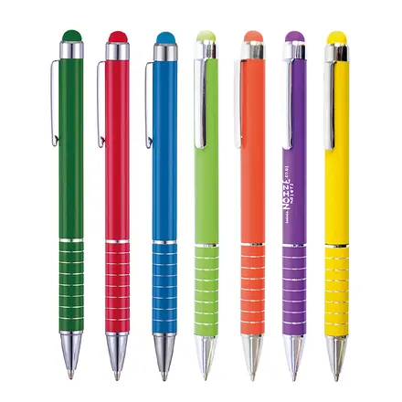 HL Tropical Soft Stylus Ball Pen - Laltex promotional product, branded with your logo