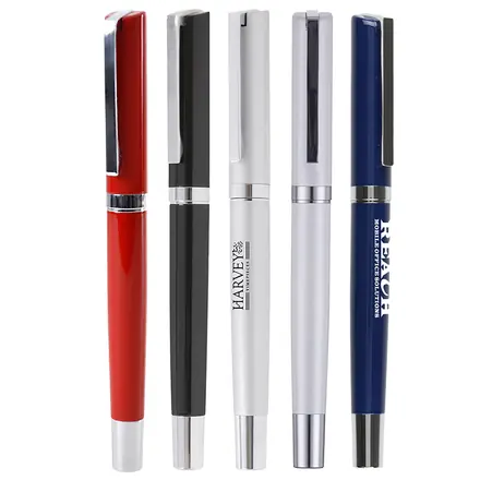Ambassador Roller Ball Pen - Laltex promotional product, branded with your logo