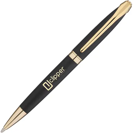 Ballad Gold Ball Pen - Laltex promotional product, branded with your logo