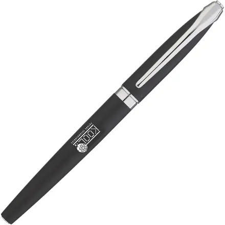 Ballad Chrome Roller Ball Pen - Laltex promotional product, branded with your logo