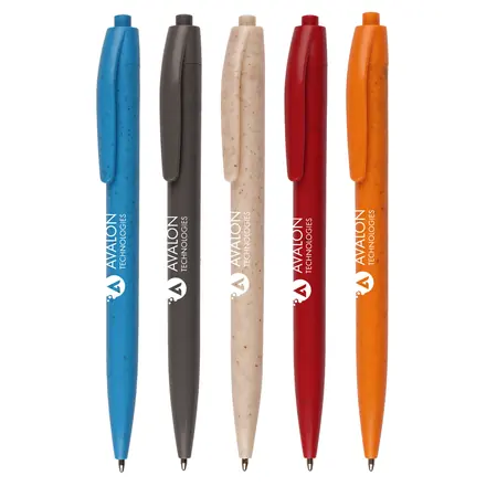 Kane Wheat Ball Pen - Laltex promotional product, branded with your logo