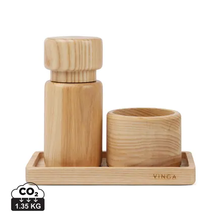 VINGA Retro salt & pepper set - XD Connects promotional product, branded with your logo