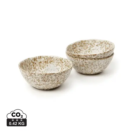 VINGA Nuvem mini bowl, 3 pcs set - XD Connects promotional product, branded with your logo