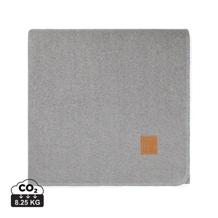 VINGA Moulton GRS RPET blanket - XD Connects promotional product, branded with your logo