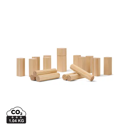 VINGA Kubb mini game - XD Connects promotional product, branded with your logo